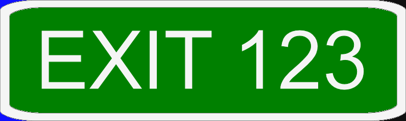 Exit 123